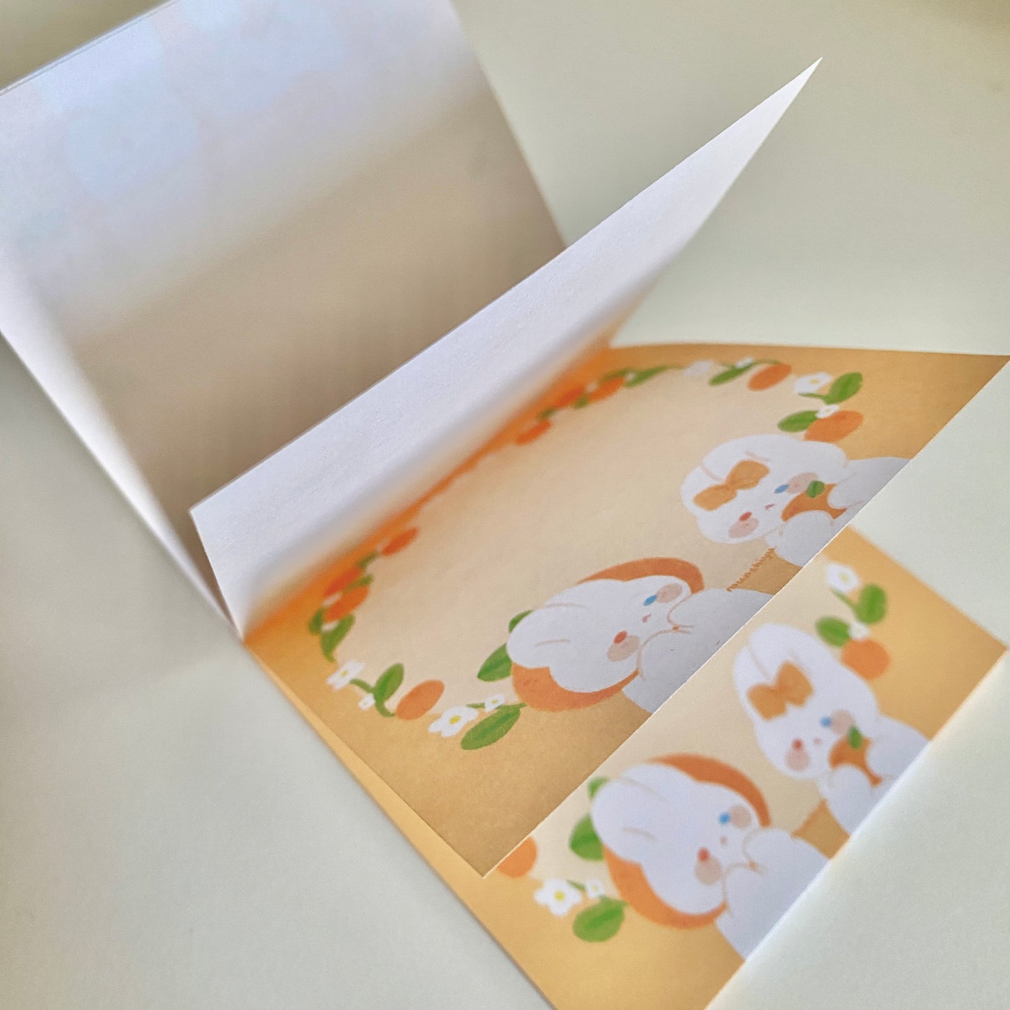 Oranges & Bunny - Notepad