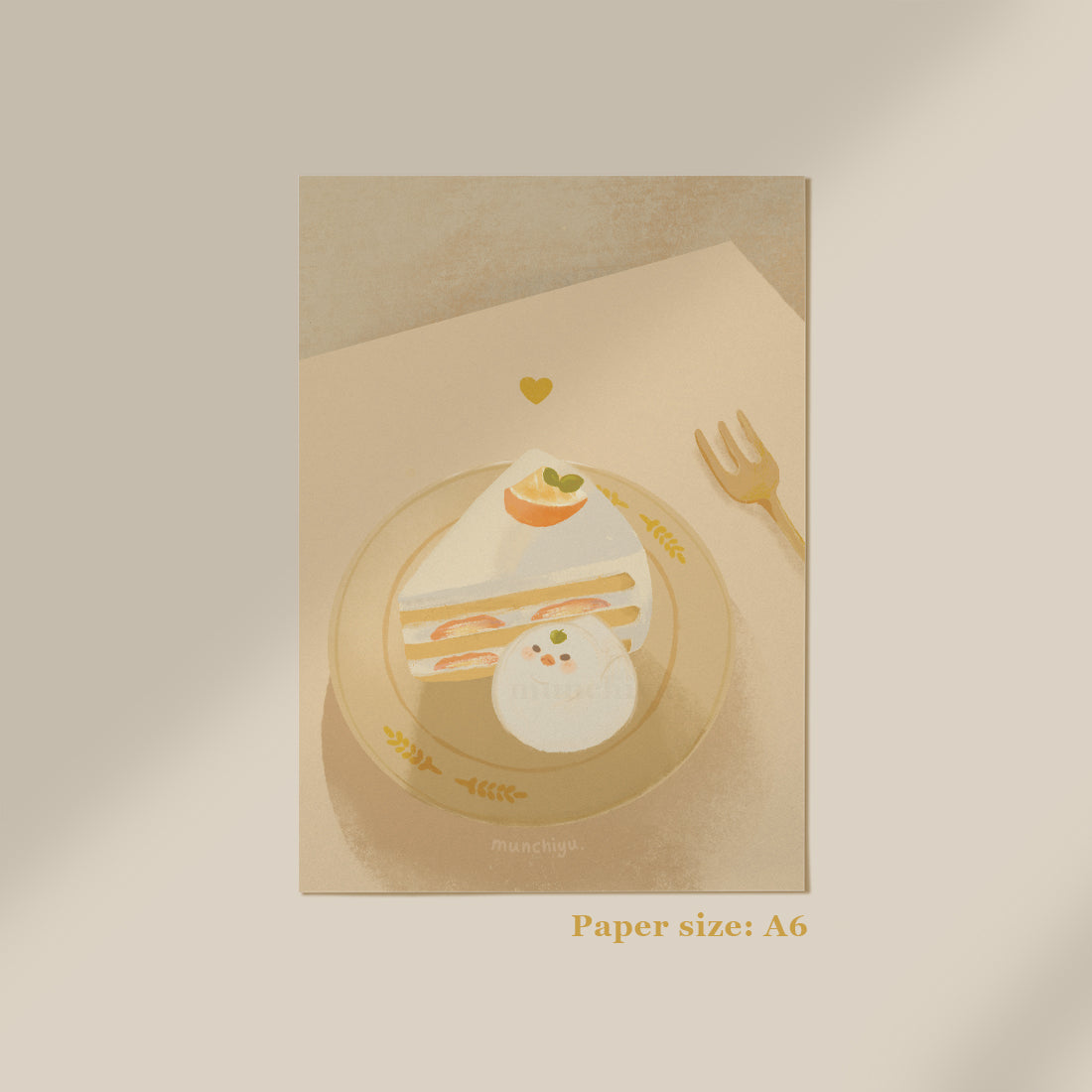 Bird Cake - Postcard