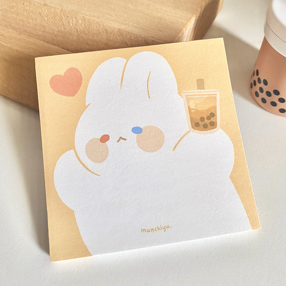 Bunny with Bbtea - Notepad