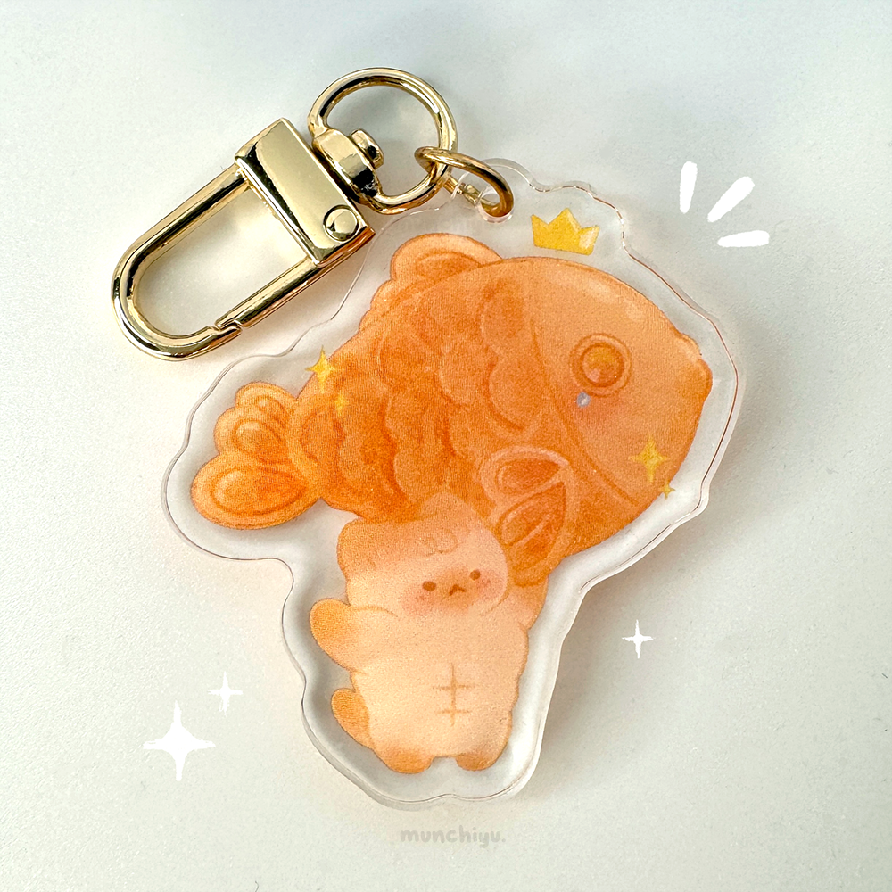Buff Cat - Keychain