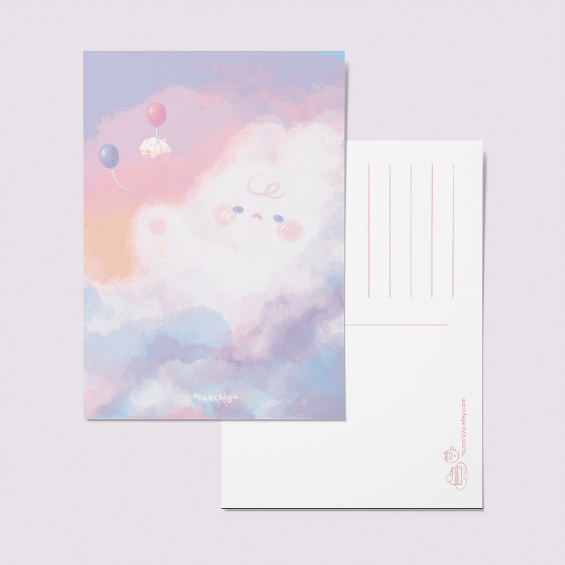 Cloudy day - Postcard