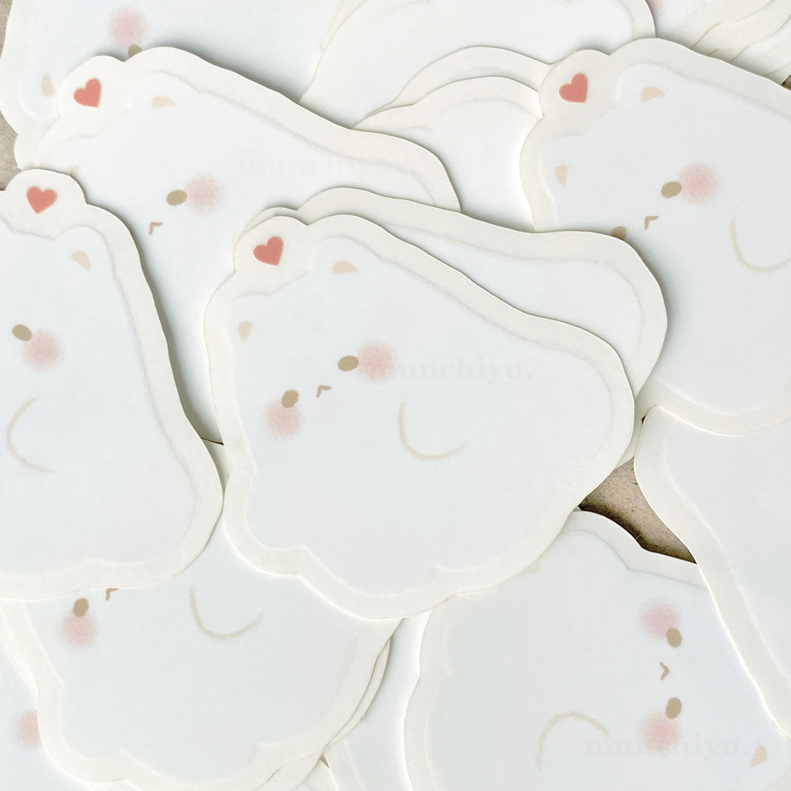 Cat Ghost - Transparent Sticker