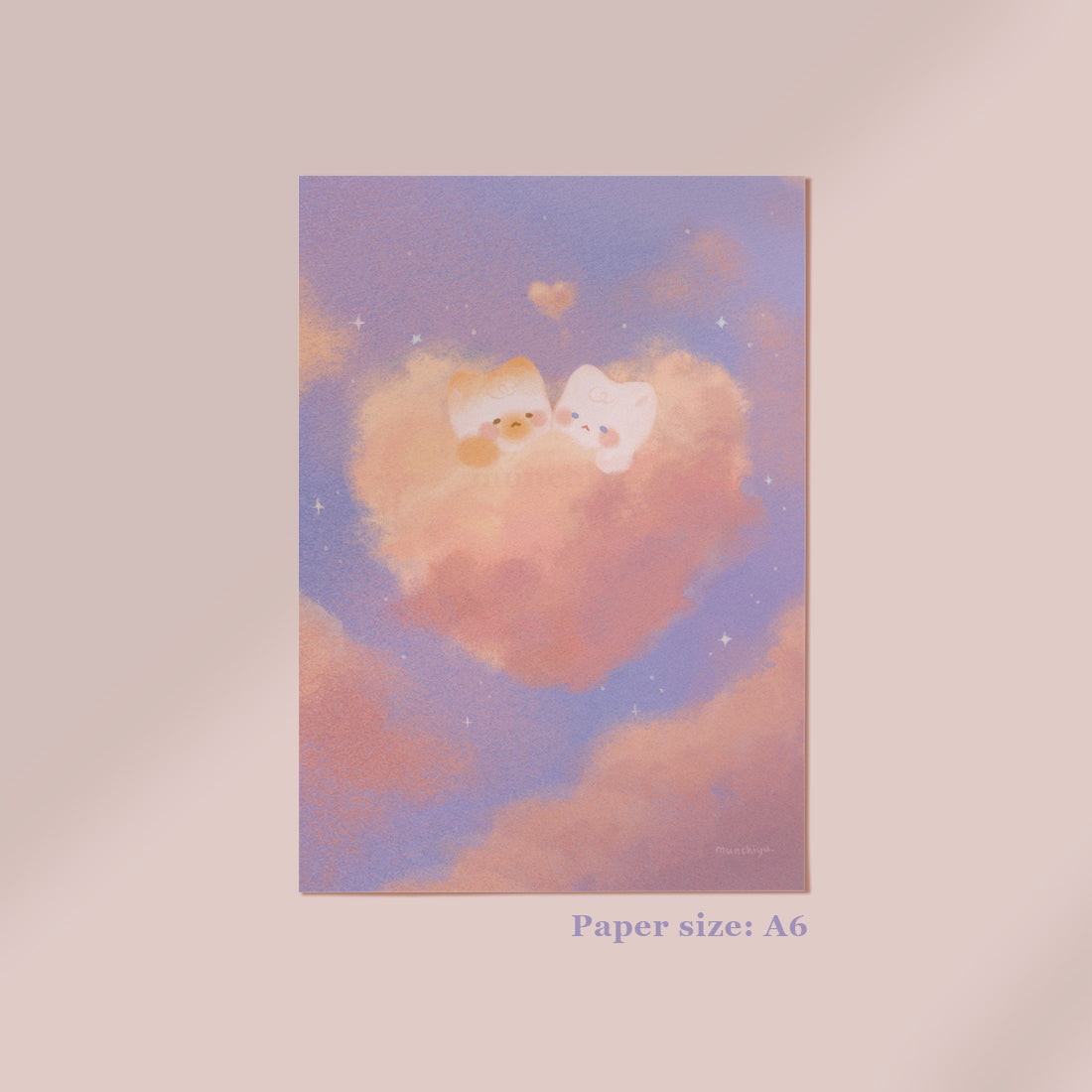 In the Clouds - Postcard