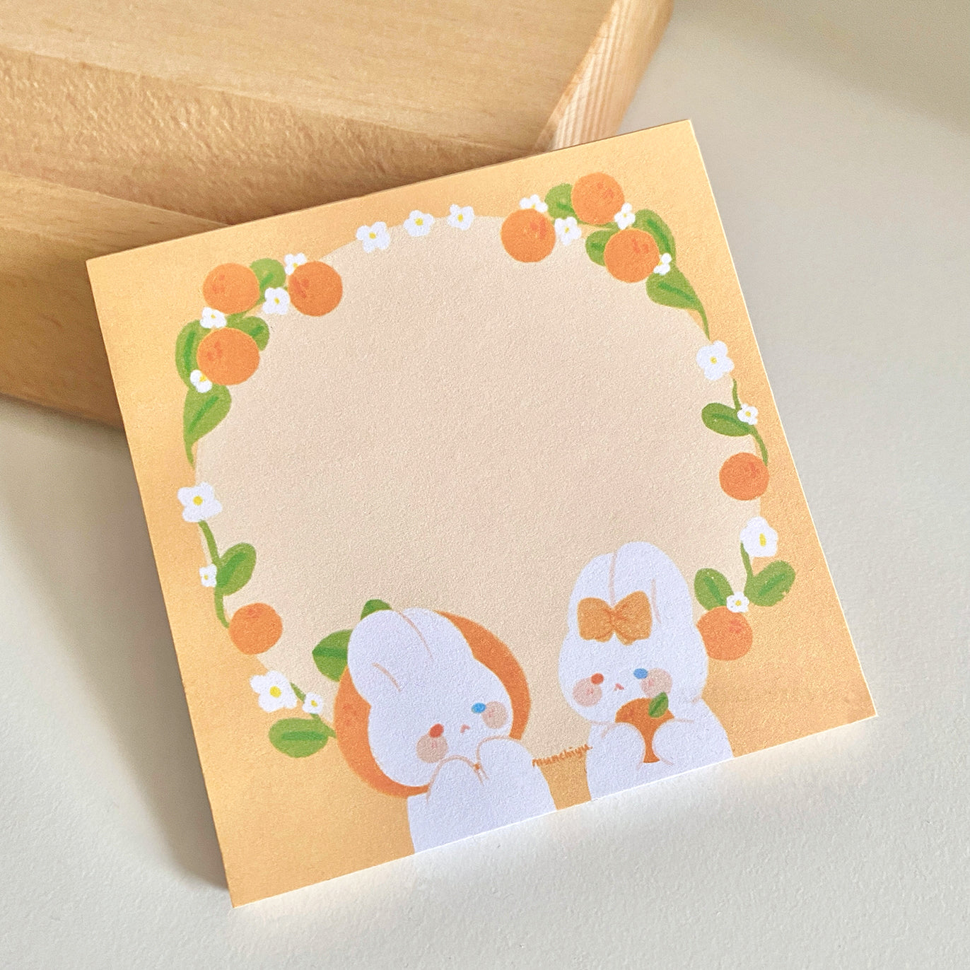 Oranges & Bunny - Notepad