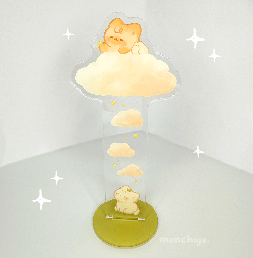 Cat in the Clouds - Washi Tape Standee