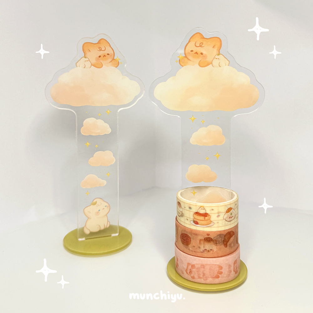 Cat in the Clouds - Washi Tape Standee