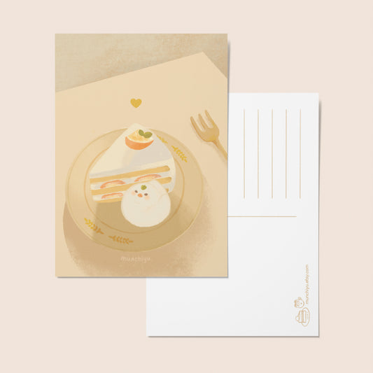 Bird Cake - Postcard