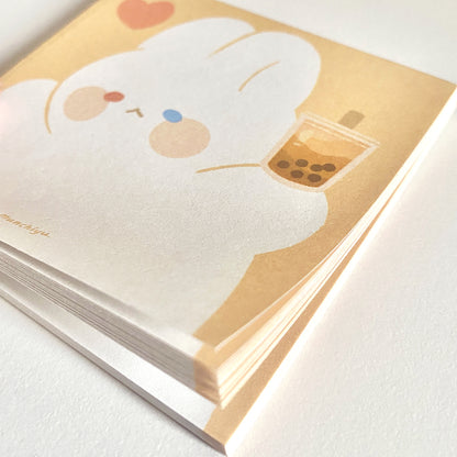 Bunny with Bbtea - Notepad